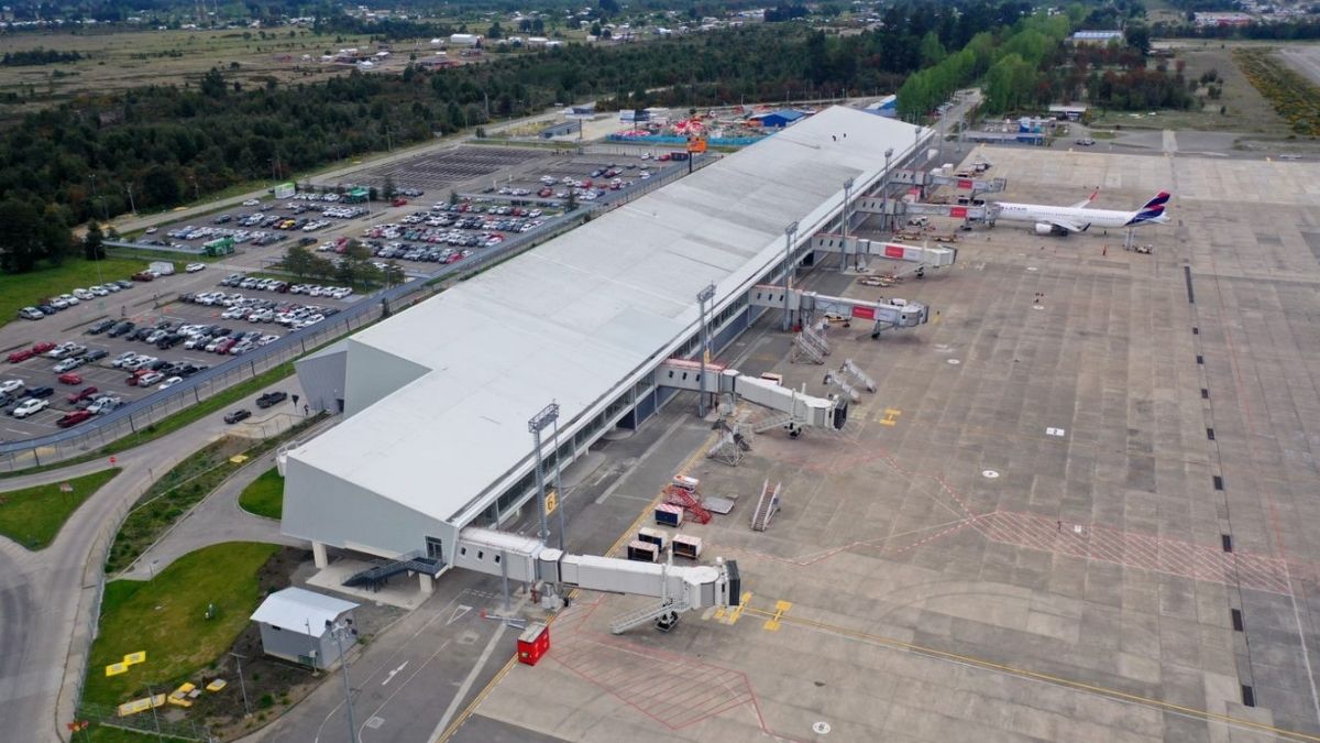 Detectan a hombre con dos kilos de cocaína adosada al cuerpo en el aeropuerto de Puerto Montt 8 aeropuerto tepual