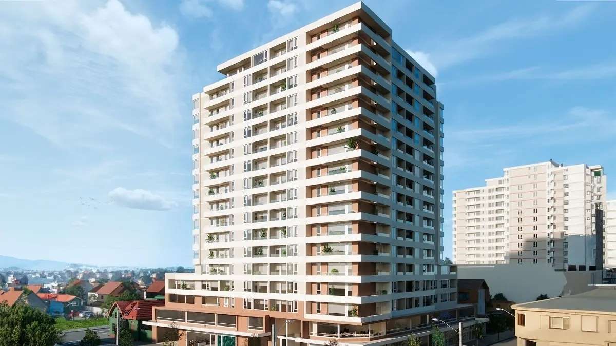 Evacúan edificio Centro Osorno por fuego en panel eléctrico del piso 11 3 Evacuan edificio Centro Osorno por fuego en panel electrico del piso 11