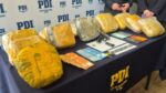 PDI incauta 145 kilos de cannabis y detiene a tres en Los Rios