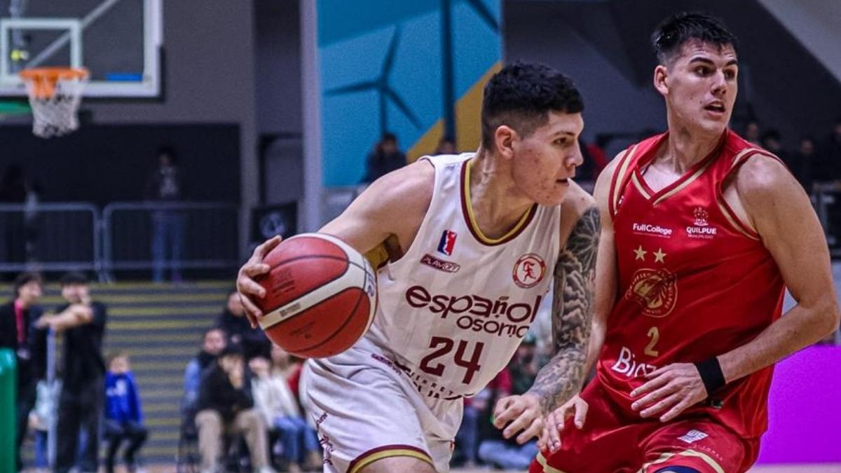 Leones de Quilpué derrota a Español de Osorno en la gran final nacional de básquetbol de apertura 5 fianl espanol de osorno