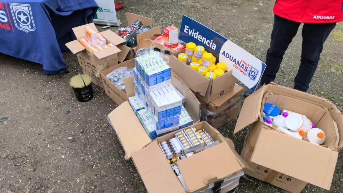 Aduanas incauta presunto fentanilo y fármacos veterinarios en Ruta 7 3 Aduanas incauta presunto fentanilo y farmacos veterinarios en Ruta 7