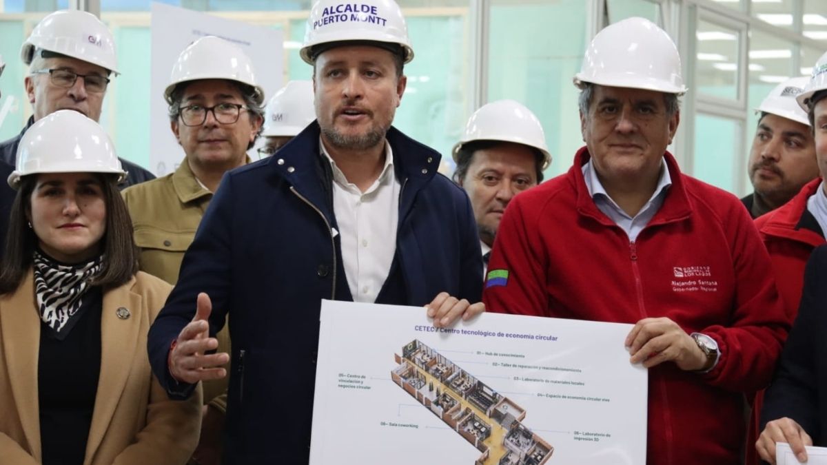 Autoridades inspeccionan nuevo Centro Tecnológico de Economía Circular en Puerto Montt 12 Autoridades inspeccionan nuevo Centro Tecnologico de Economia Circular en Puerto Montt