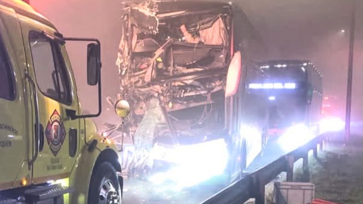 Choque múltiple en Ruta 5 Sur deja al menos 10 lesionados 7 Choque multiple en Ruta 5 Sur deja al menos 10 lesionados