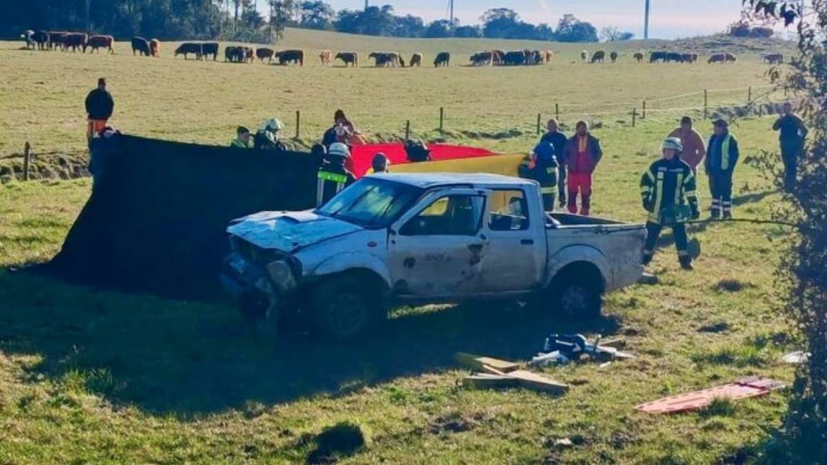 Conductor muere tras volcamiento en ruta Frutillar–Puerto Octay 8 Conductor muere tras volcamiento en ruta Frutillar–Puerto Octay