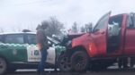 Radiopatrulla choca de frente en Ruta T-204 y deja tres carabineros heridos 2 Radiopatrulla choca de frente en Ruta T 204 y deja tres carabineros heridos